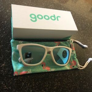 goodr White “Iced by Yetis” Sunglasses